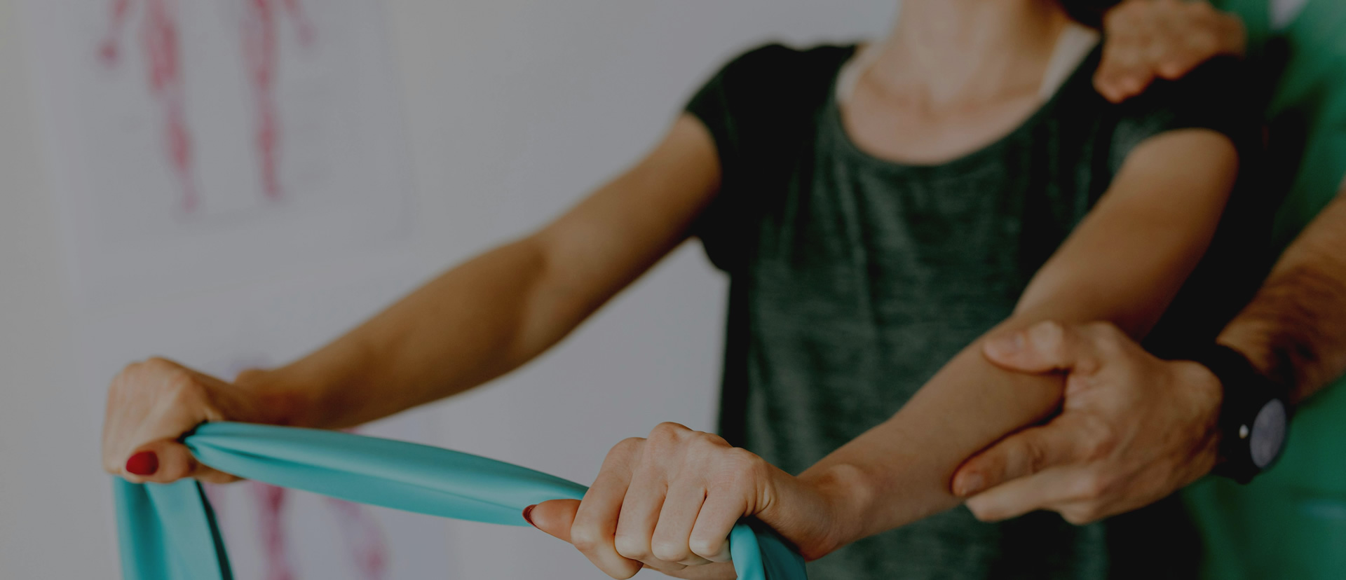 Paciente recebendo tratamento de RPG